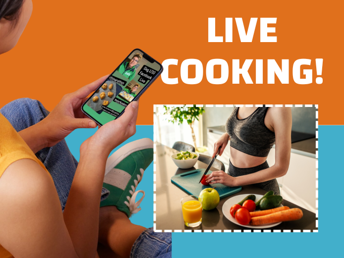 live cooking Health Marathon 10 daagse met Live cooking
